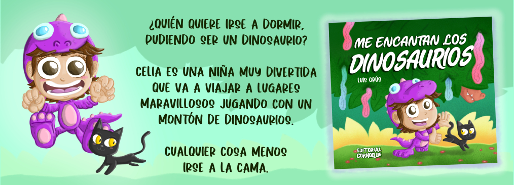 Me encantan los dinosaurios.